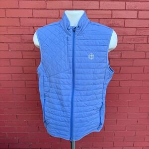 Greyson Yukon Ultralight Hybrid Puffer Vest
Size M Light Blue Golf Country Club